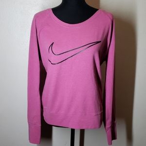 Nike Dri-Fit Pink Long Sleeve